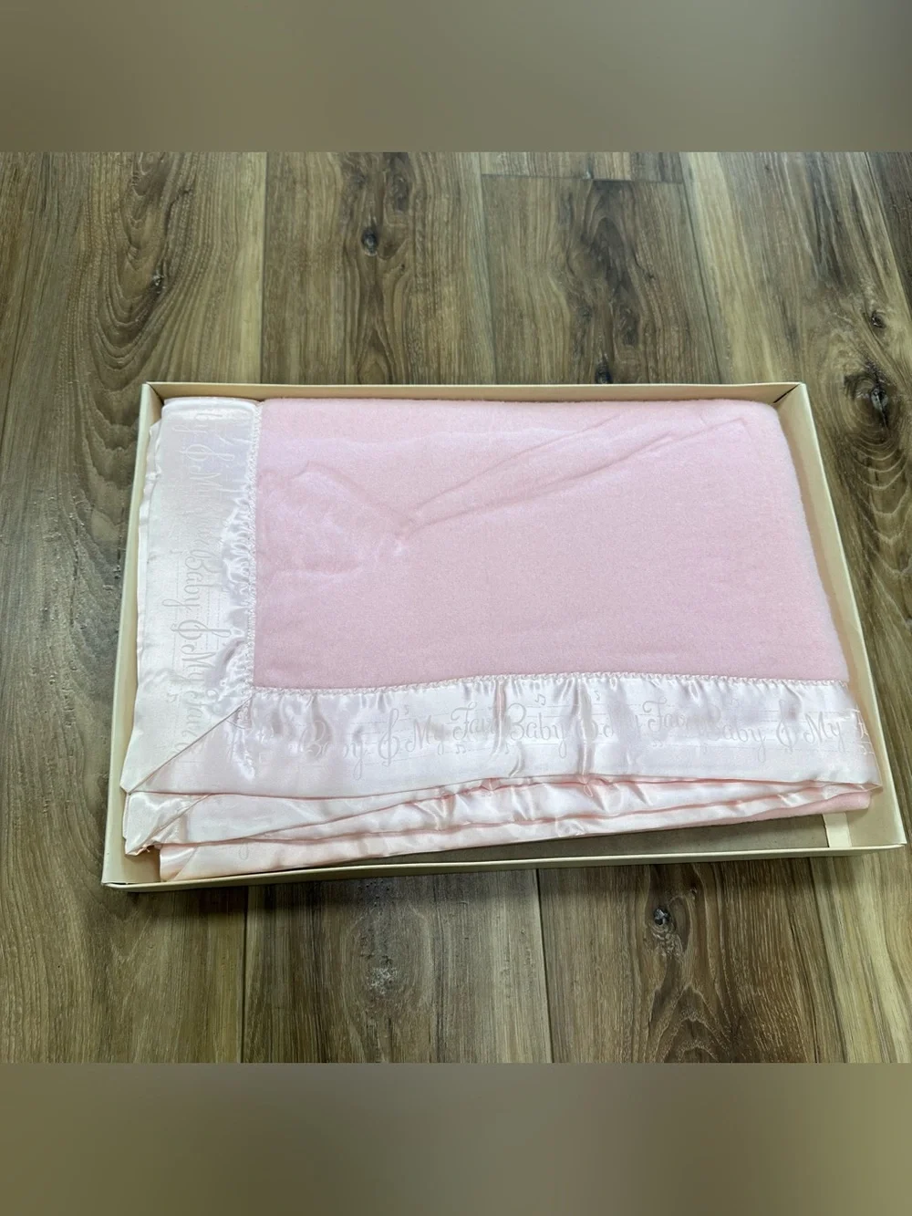 Vintage 60s Satin Trim “My Fave Baby